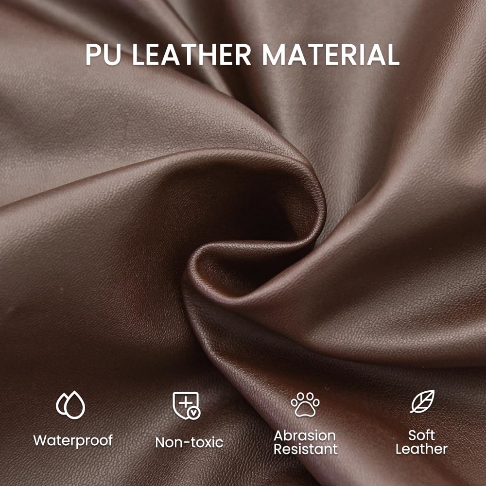 Coprisedili Impermeabili In Pelle PU - Set Da 2 Bianchi Per Sedie Da Pranzo Elasticizzati - Foto 8