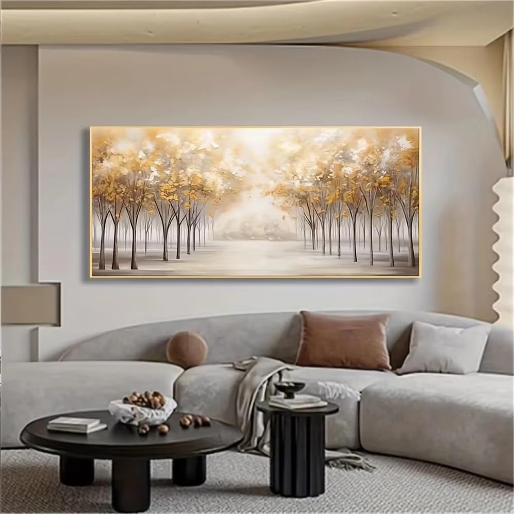 AEFOUU Wall Art Canvas Picture Print Large Abstract Wall Art Painting Colorful Canvas Paintings for Living Room Decor(50x100cm/20x40in/Frameless)