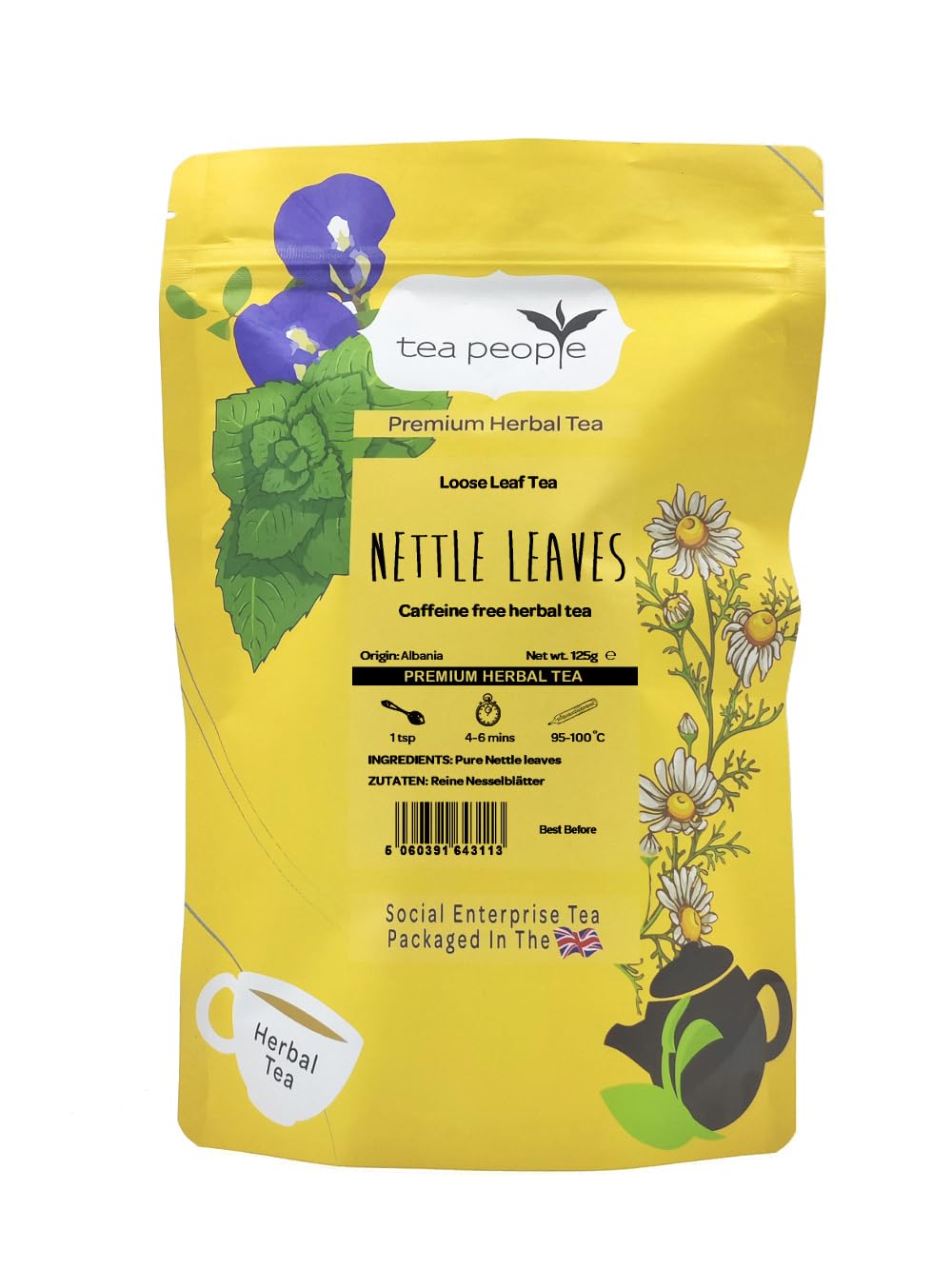 Tea People Nettle Leaves - 125g Refill Pack