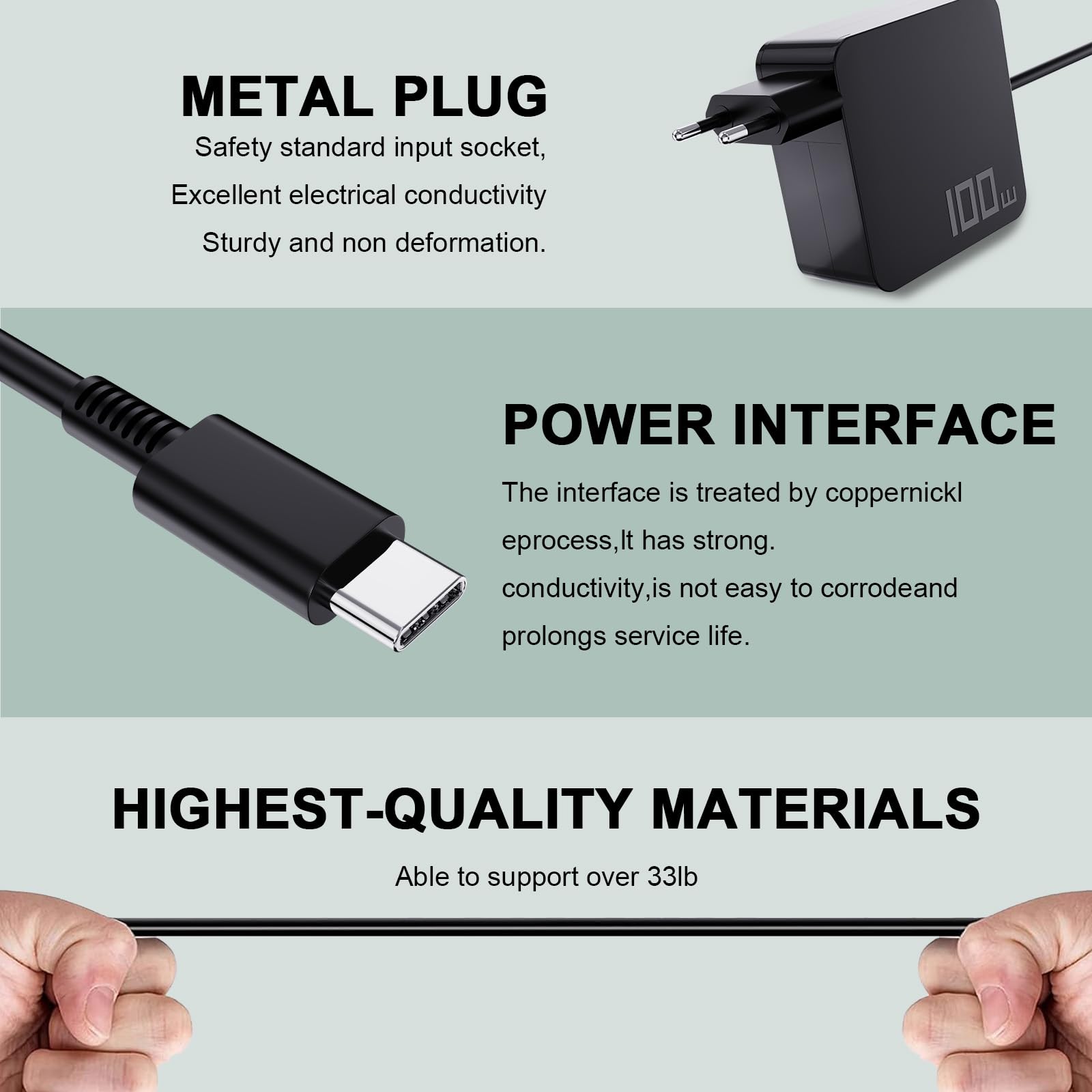 Caricatore rapido USB C 100 W compatibile con DJI Mini 4 Pro Fly More, Mavic 4 Pro, Avata 2, Flip, Mavic 3, Air 3S, Mini 3, batteria Goggles 2, stazione di ricarica per telecomando RC2 del drone