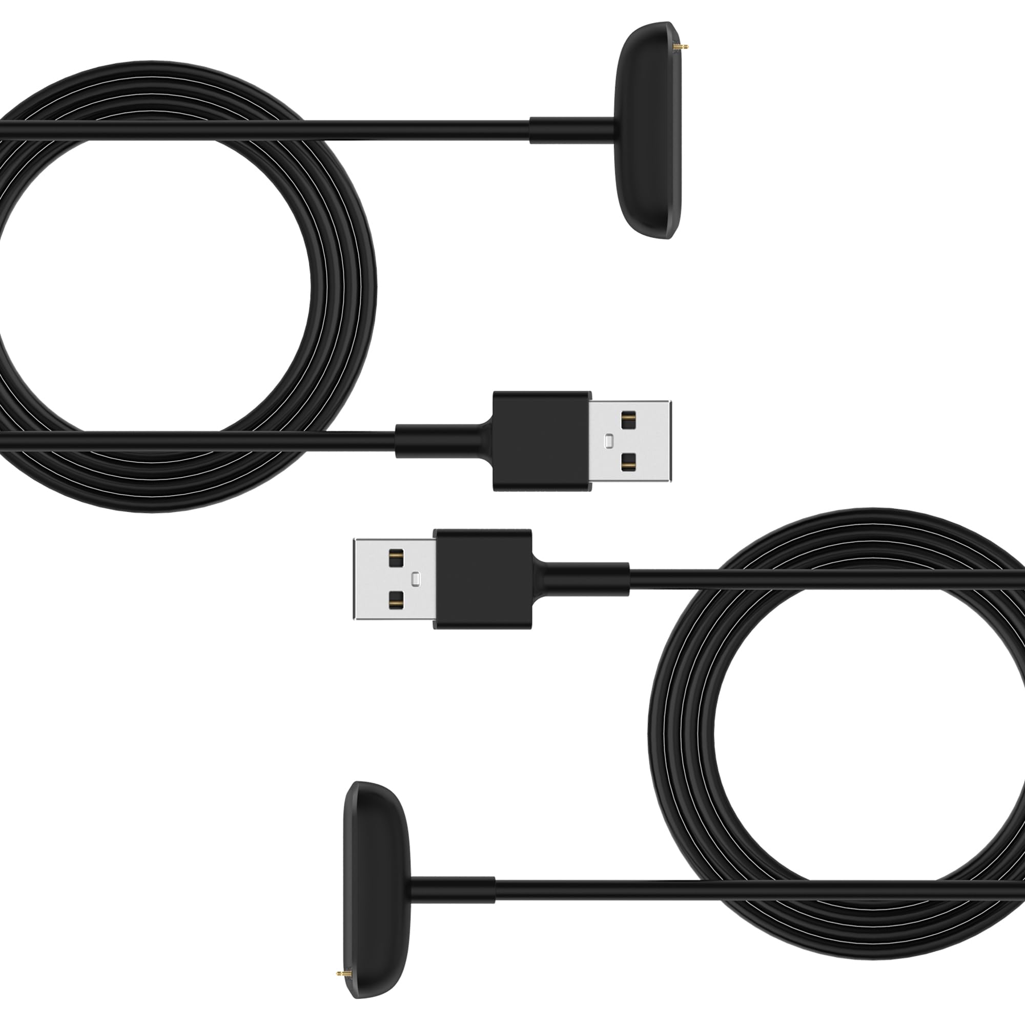 E ECSEM Magnetic Charger Cable Compatible for Fitbit Charge 6 Replacement Charging Cable for Charge 6 Smartwatch Accessory (1.64FT(50CM))