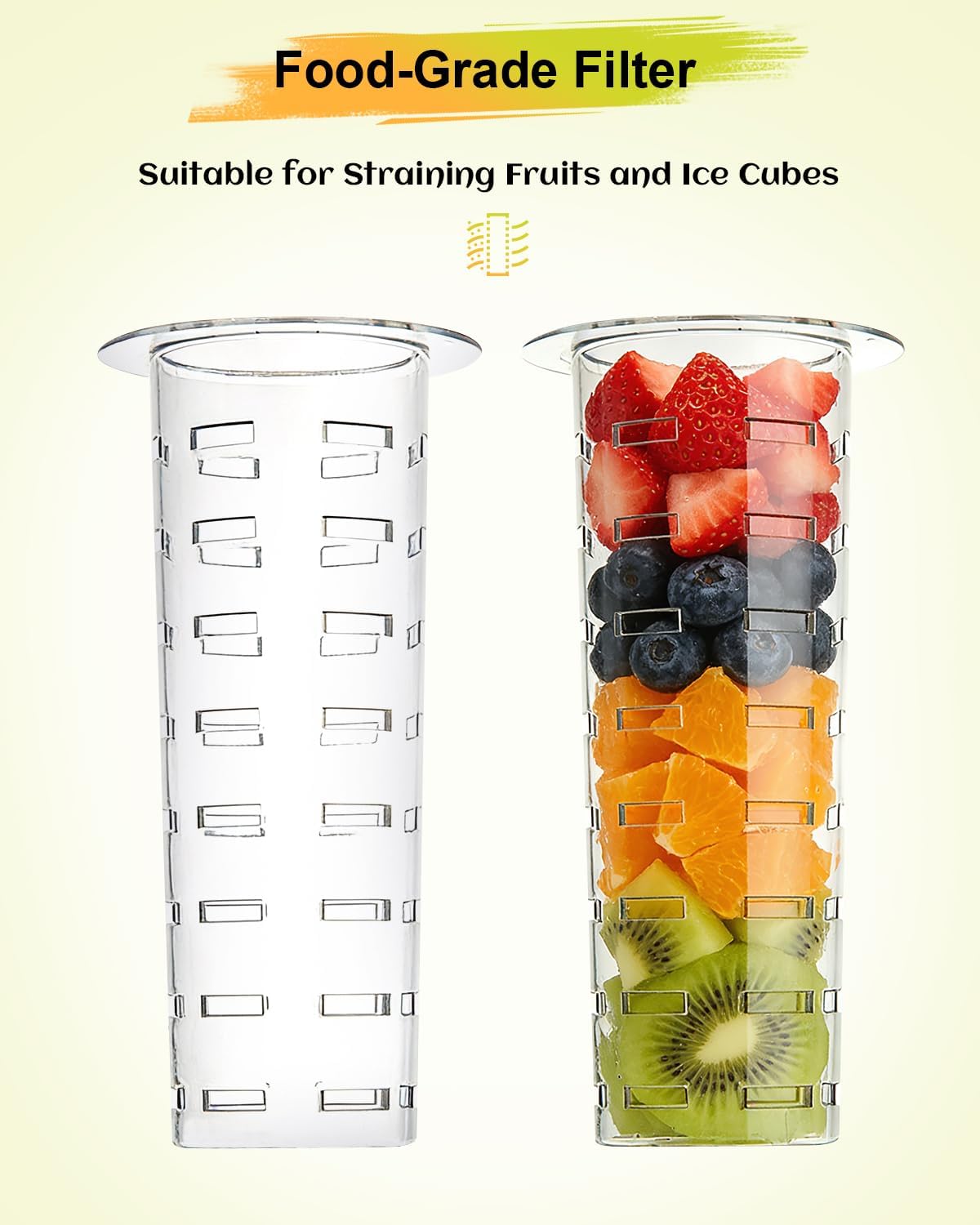 1 Gallon Drink Dispenser 2 Pack with Stand - Glass Beverage Dispenser for Parties, Juice, Water - Includes Spigot and Filter Separation and Chalkboard Labels - Image 5