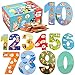 Wooden Floor Puzzles for Kids Ages 3-5,Montessori Preschool Educational Learning Alphabet Puzzle & Animal Puzzle for Kindergarten Preschool Toddler Boys Girls Ages 3+
