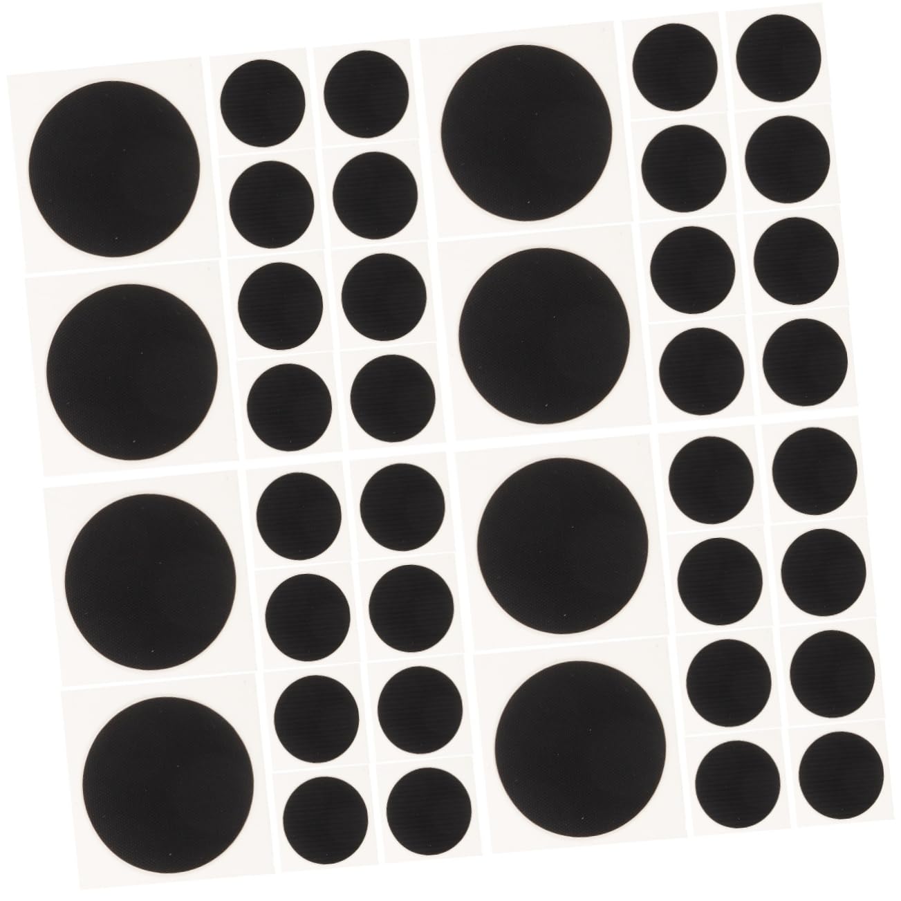 MAGICLULU 4sets 10pcs Heavy Duty Tire Repair Patches for Tubeless Bikes Emergency Repair Tool Lightweight Durable Design for Long Distance Cycling Fit Easy to Store and Carry 10pcs*4