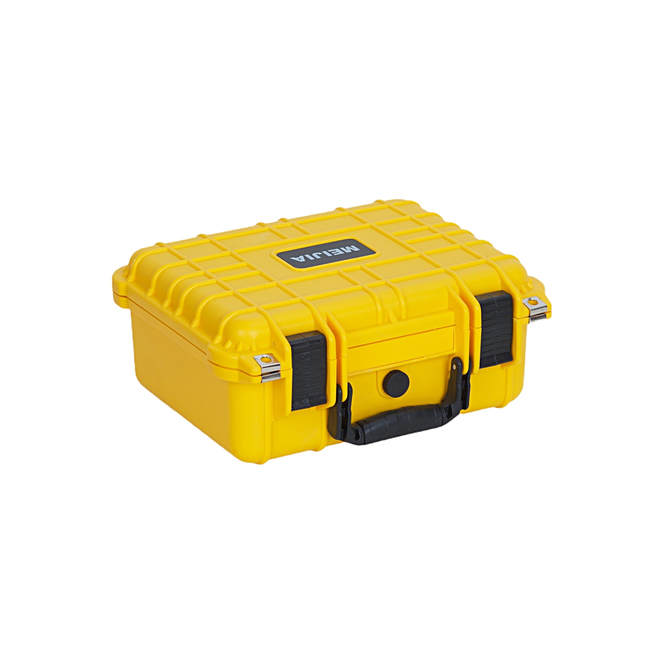 MEIJIA - Funda protectora portátil impermeable para todo tipo de clima, funda rígida para cámara con espuma de ajuste personalizado, uso de drones, cámara, equipos, pistolas, 13.3 x 11.6 x 6 pulgadas