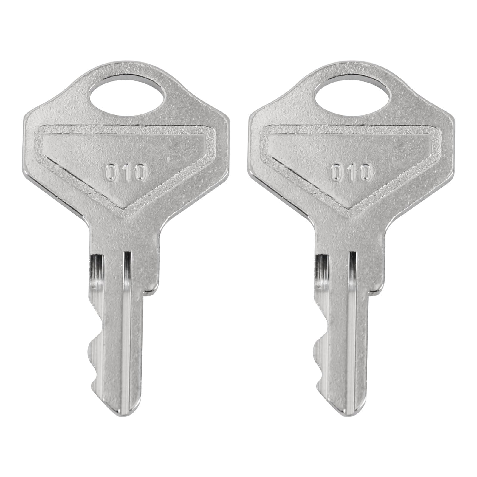010 Key for Cash Drawer Fits for M-S 010R or 010L Locks,Replacement Many POS Registers Drawer Removable Compartment Key Lock(2 Pack)