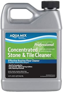 Aqua Mix Concentrated Stone and Tile Cleaner Effective Routine Floor Cleaner 32 oz