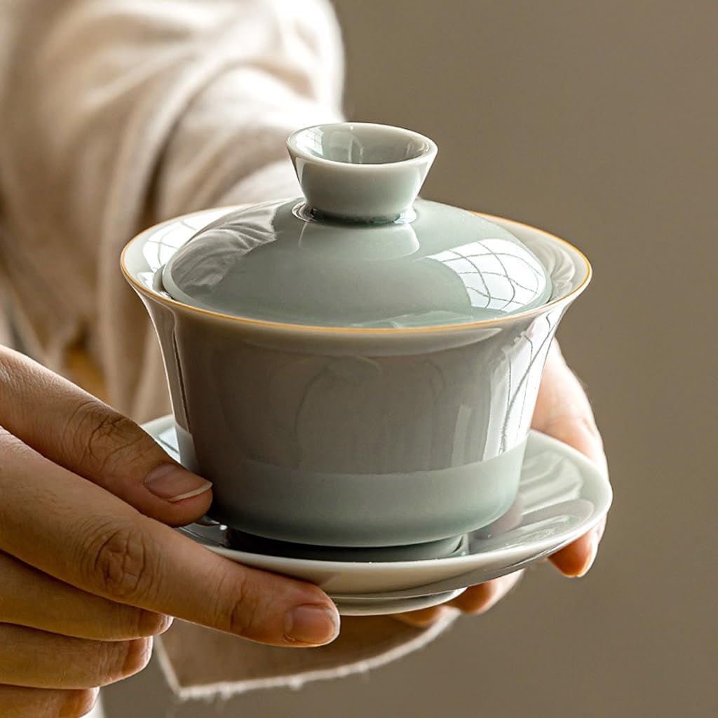 Tea Set Ceramic Portable Teapot Maker Infuser Teacup Cup For