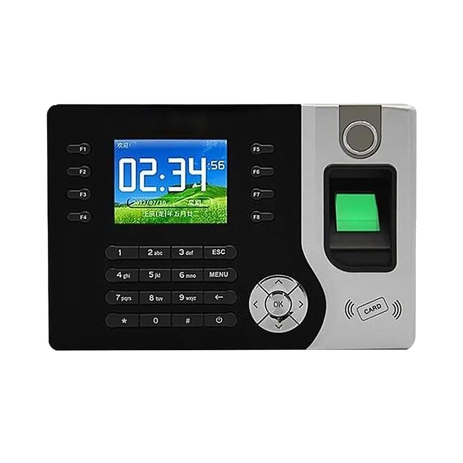 Pointeuse Système De Pointage Biométrique Intelligent Par Empreinte Digitale Et RFID (enregistreur Présence Des Employés)