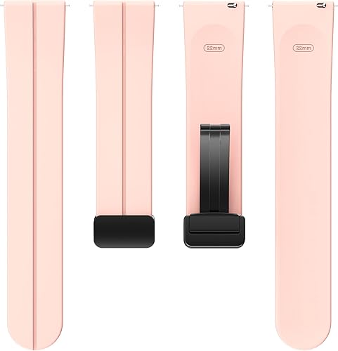 Miniatura 4 de Correas de reloj de 0.866 pulgadas (0.866 in), correa de repuesto de silicona compatible con Garmin Vivoactive 4Galaxy Watch 3 de 1.772 pulgadasGen