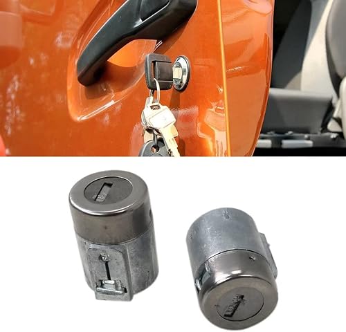 Miniatura 2 de Nuevo par de cilindros de cerradura de puerta con llaves para Chevy Tahoe 2000 Kit de cerradura de puerta lateral del conductor y del pasajero