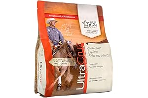UltraCruz Equine Skin and Allergy Supplement: The Natural Solution for Cough-Free Horses