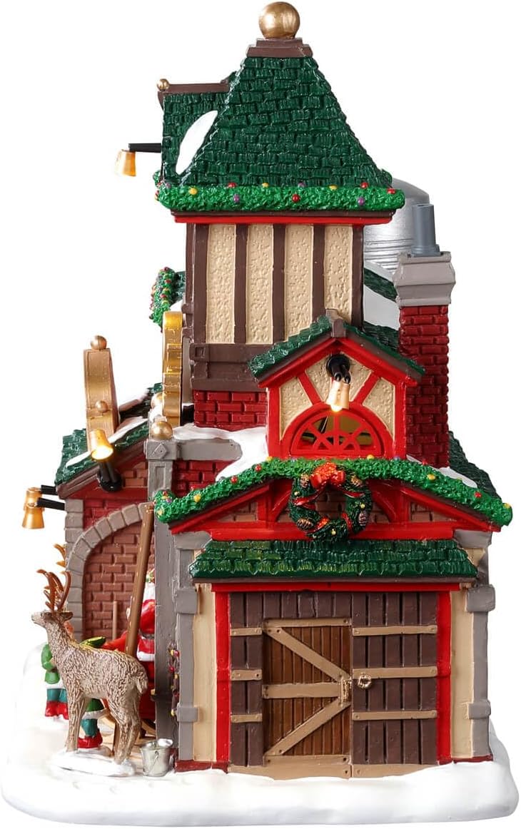 Lemax Christmas Village Santas Reindeer Stables - 25926
