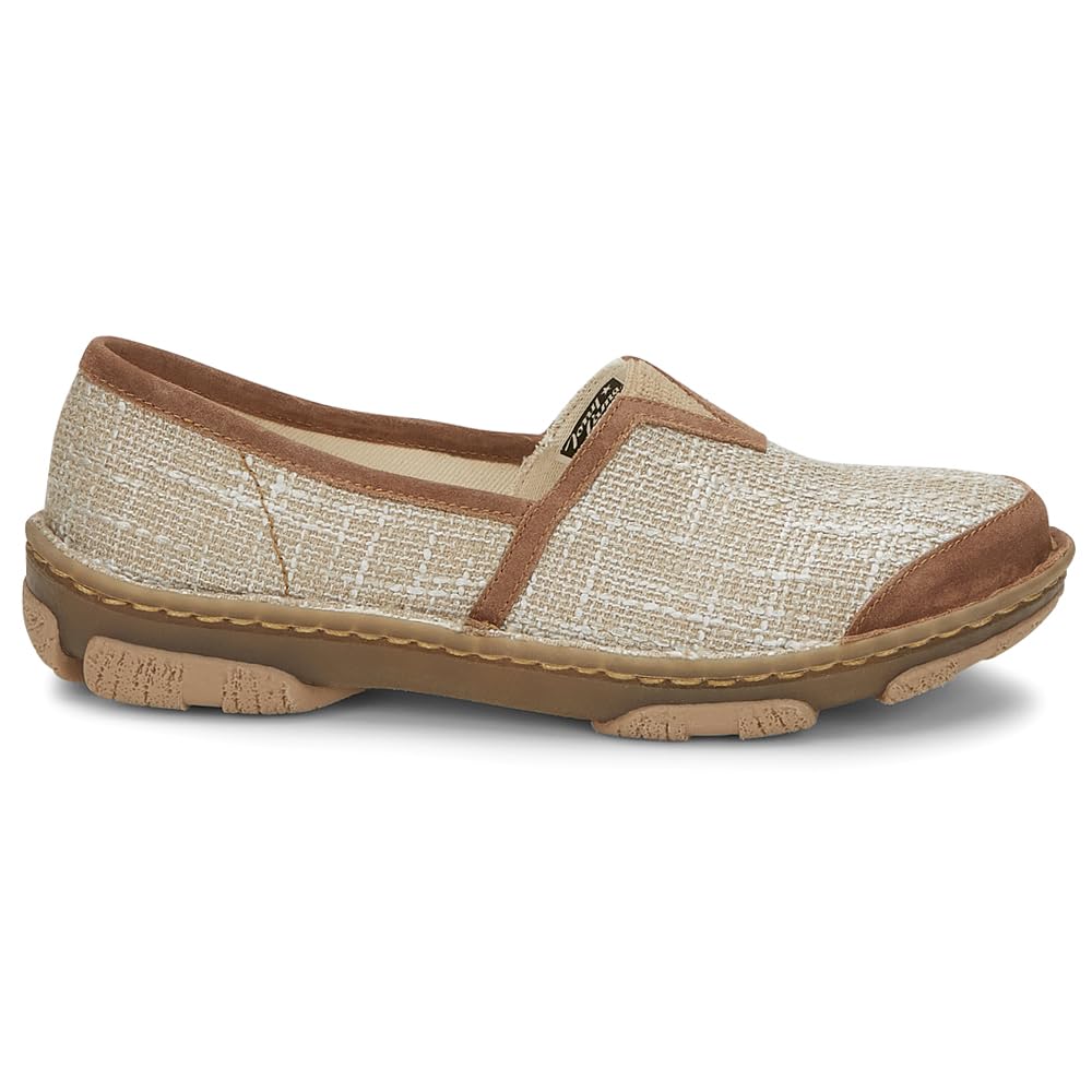 Tony Lama Ladies Renata Beige Tan Mocs 8 B