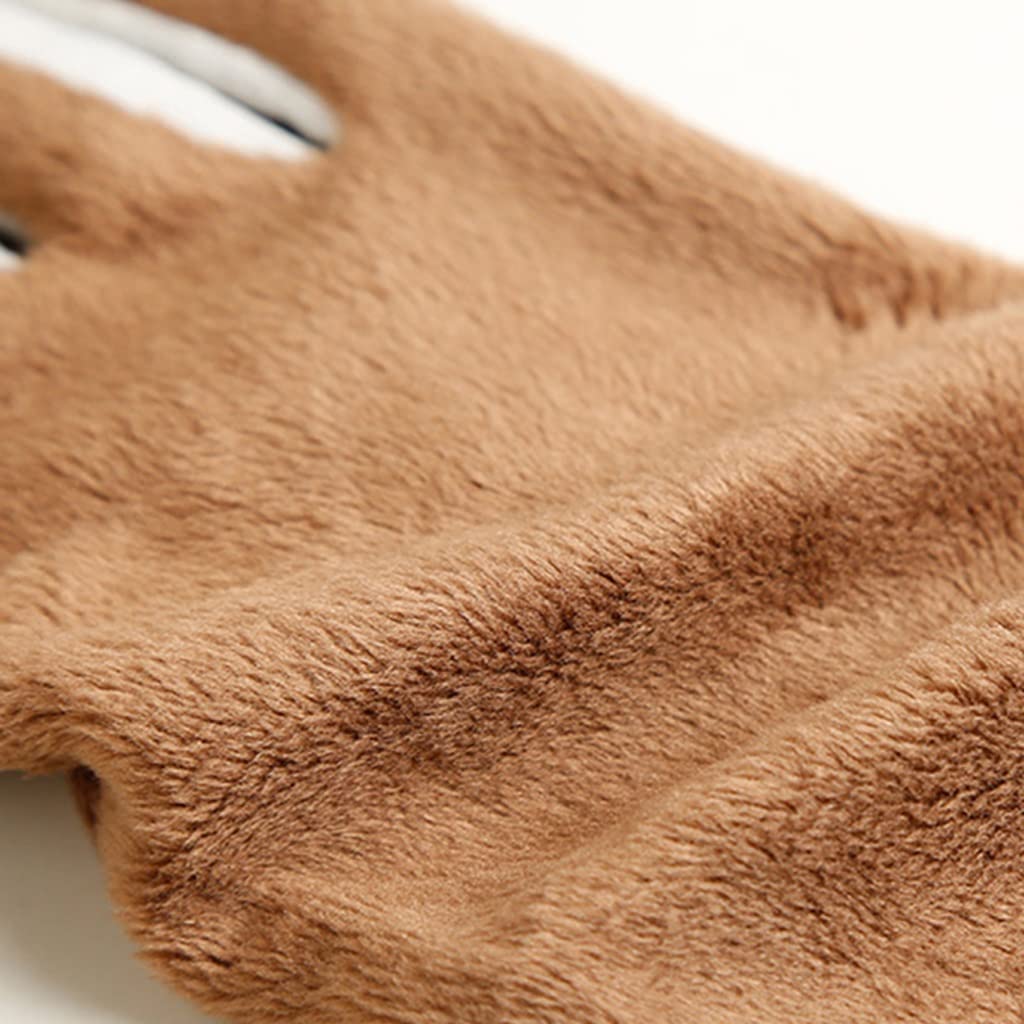Guantes Plisados para Mujer Guantes de Invierno para
