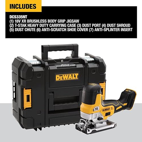DEWALT Seghetto alternativo 18V Motore BRUSHLESS, DCS335NT-XJ - 3