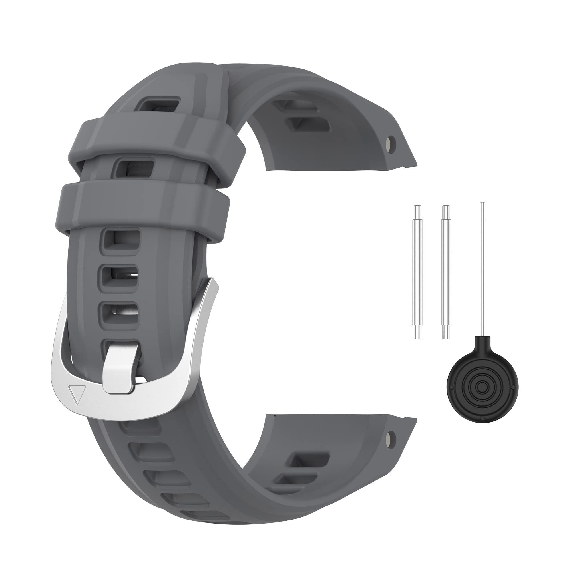 Correa para Garmin Instinct 2S, correa de repuesto de silicona suave para Garmin Instinct 2S Solar (sin rastreador)