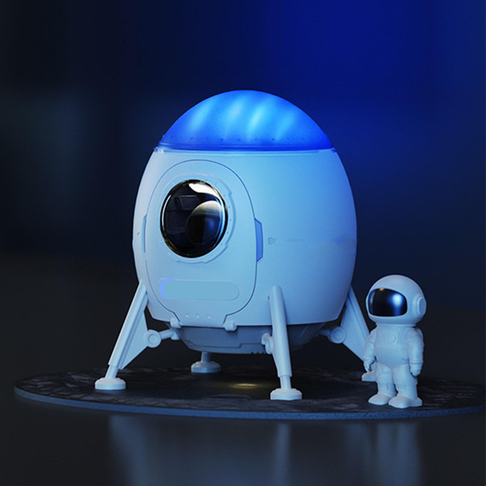 Jiawu Proiettore Luce Notturna per Camera da Letto, Proiettore Nebula Star a 8 Colori Modello di Luce Che Cambia Altoparlante Bluetooth per L'arredamento della Camera da Letto per la