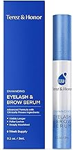 Advanced Eyelash Serum for Thicker, Longer Eyelashes and Eyebrows - Grow Luscious Lashes with Brow Enhancer (3mL)