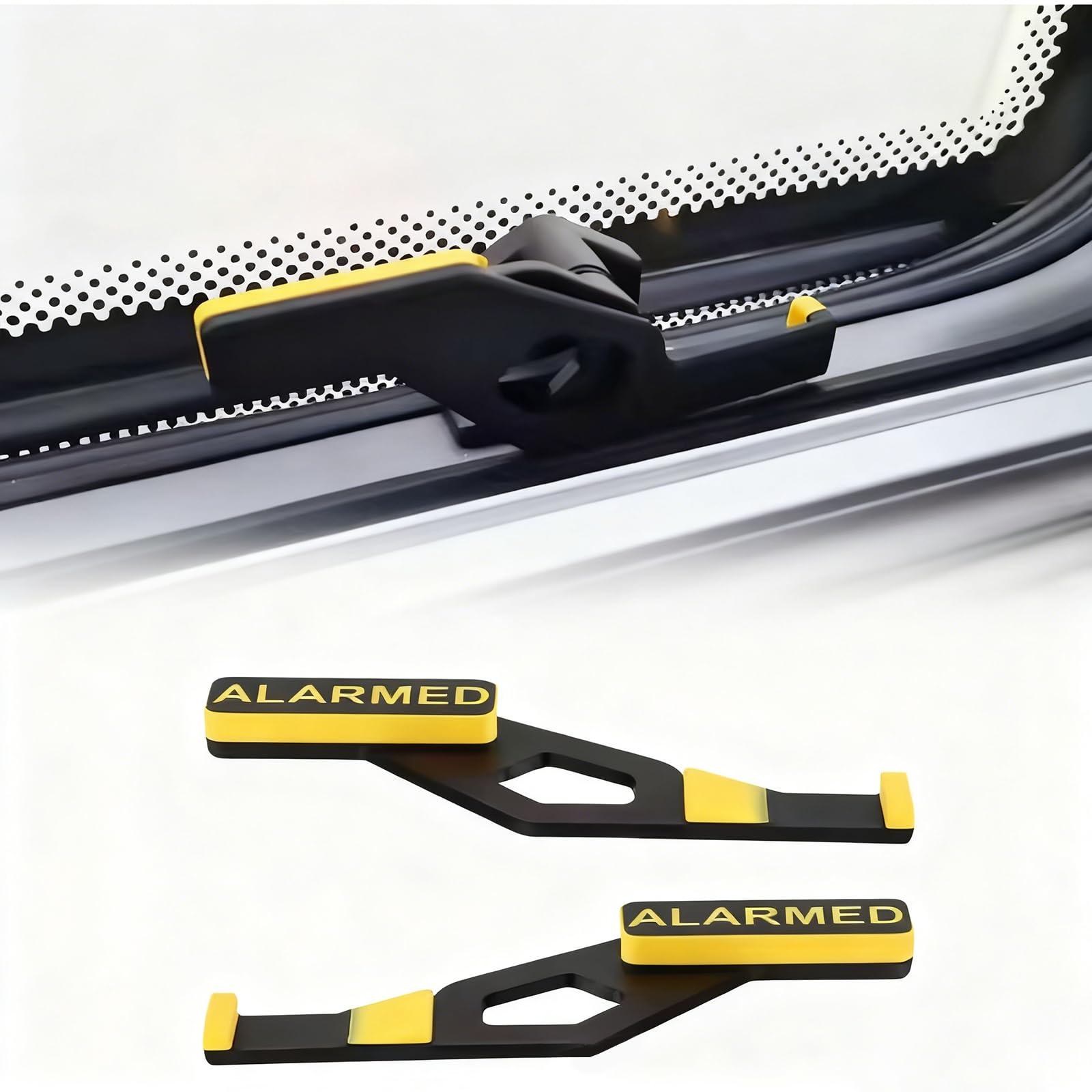 Adamo - Verrous de sécurité pour fenêtre de camping-car - Droit et gauche - Avec montage rapide - Protection antivol droite et gauche - En plastique - Pour camping-car, caravane