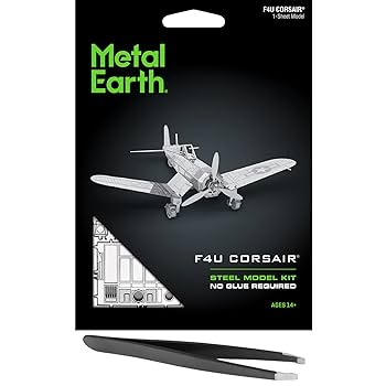 Amazon.com: Metal Earth F4U Corsair 3D Metal Model Kit