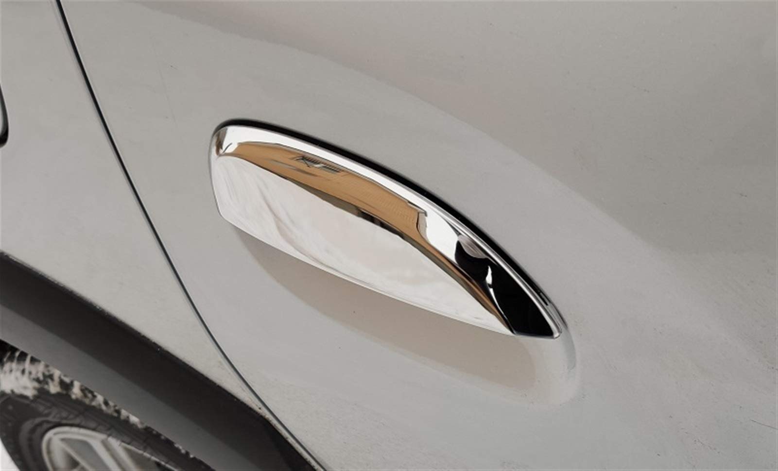 4 szt. Chromowana osłona klamki drzwi Auto, dla Renault, Symbol III Duster 2012-2019 Tapicerka samochodu osłona zewnętrznej klamki drzwi samochodu