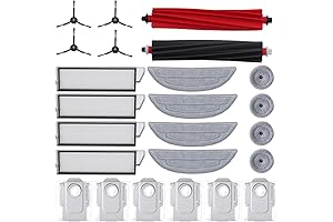 23-Piece Accessory Expansion Kit for Roborock S8 Robotic Vacuums
