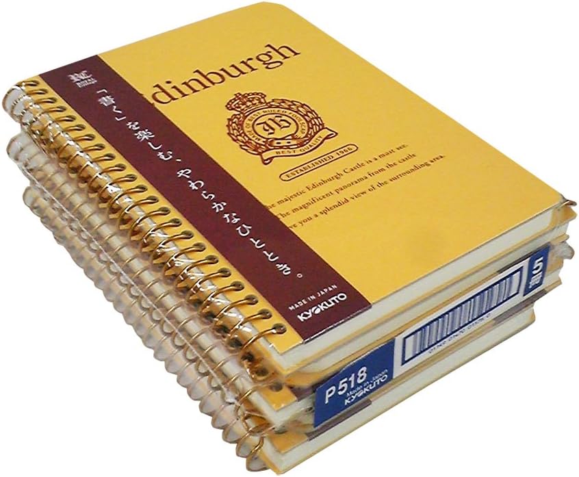 キョクトウ・アソシエイツ Kyokuto P516 Royal College Notebook, Edinburgh, B Ruled, A5