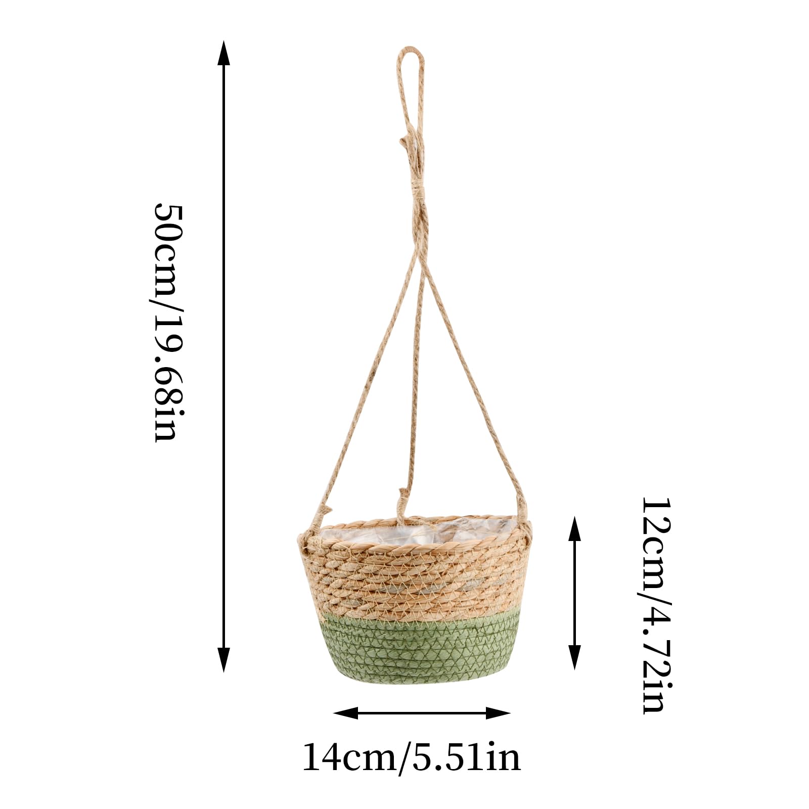 Hangende Plantenmand Boho 2x Boho Macramé Plantenhangers Van Jute – Met Houten Kralen En S-haken, 90 Cm, Voor Binnen En Buiten Macrame Plantenhanger Set