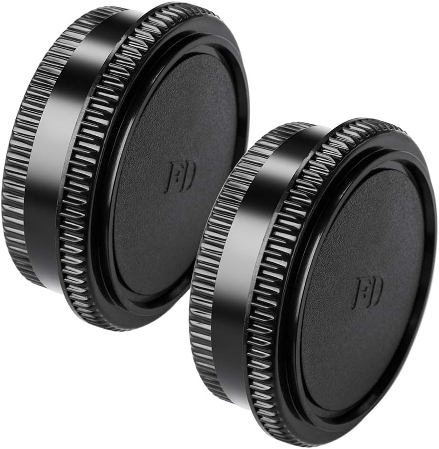 Amazon.com : JJC 2-Pack Body Cap and Rear Lens Cap Cover Kit for Leica ...