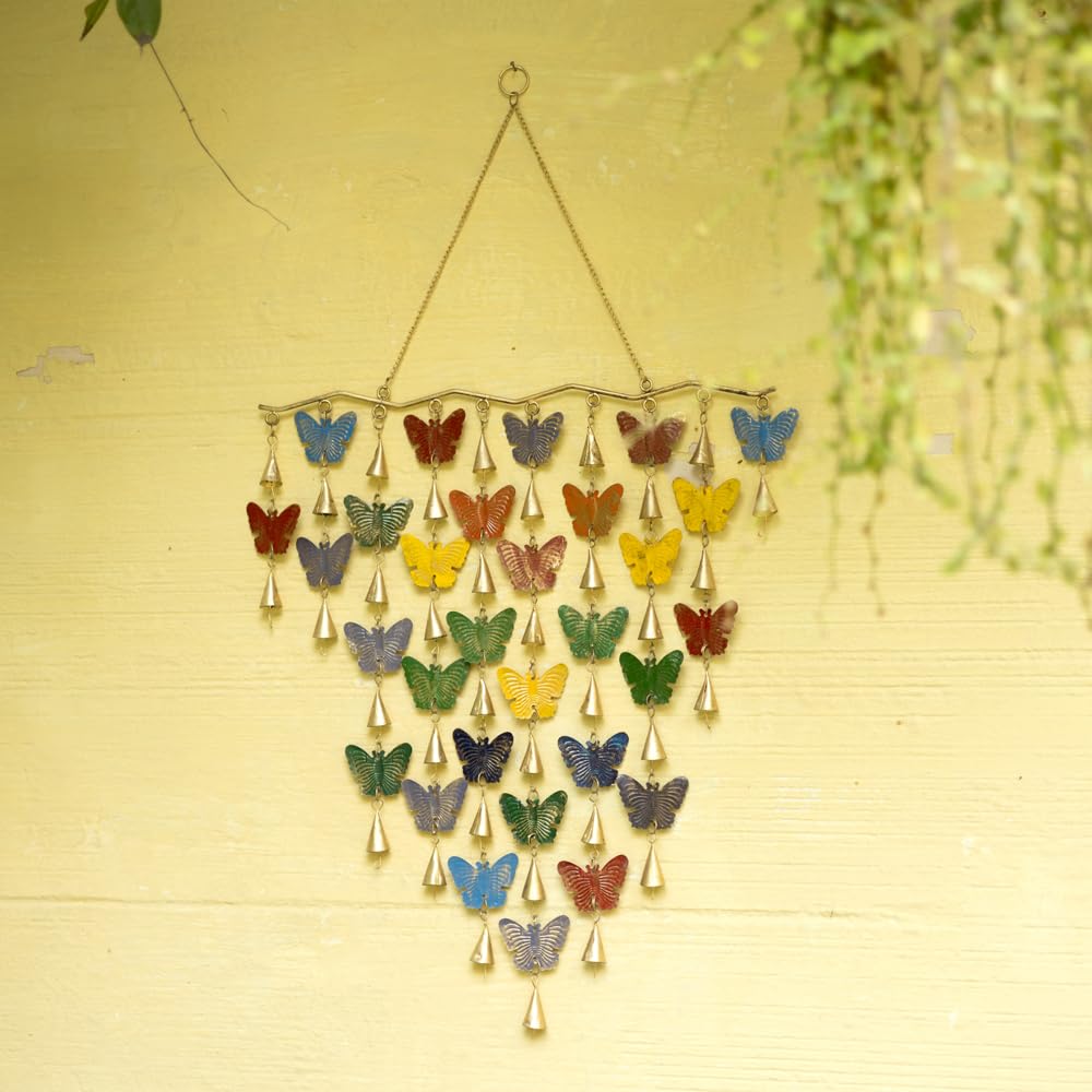 DULI Metal Wind Chime - Rustic Wall Art -1 DULI Metal Wind Chime - Rustic Wall Art -1