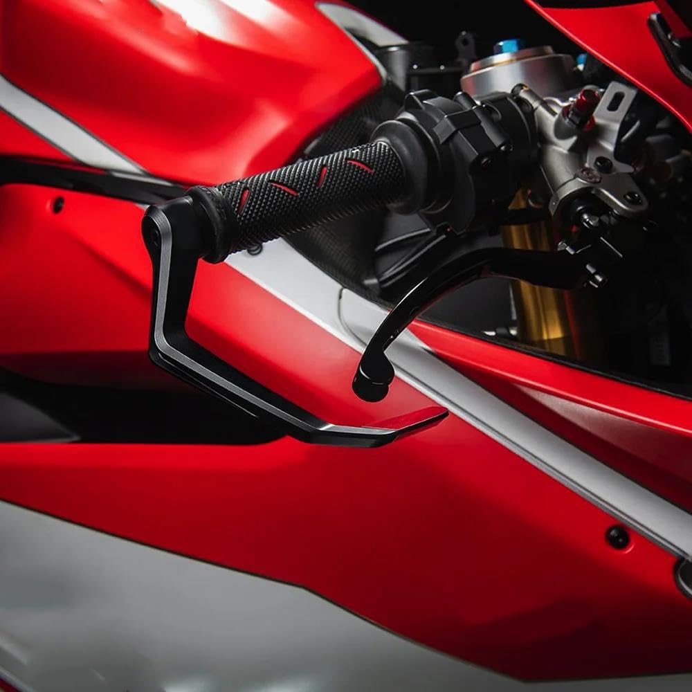 Dla Kawasaki Z1000 Z900 Z800 ZX10R ZX6R 636 Osłona dźwigni sprzęgła/hamulca motocyklowego Bow Guard osłony dłoni motocykla(Gray)