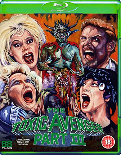 The Toxic Avenger Part III (Region Free) [PAL] [Blu-ray] -  Rated R, Michael Herz, Ron Fazio