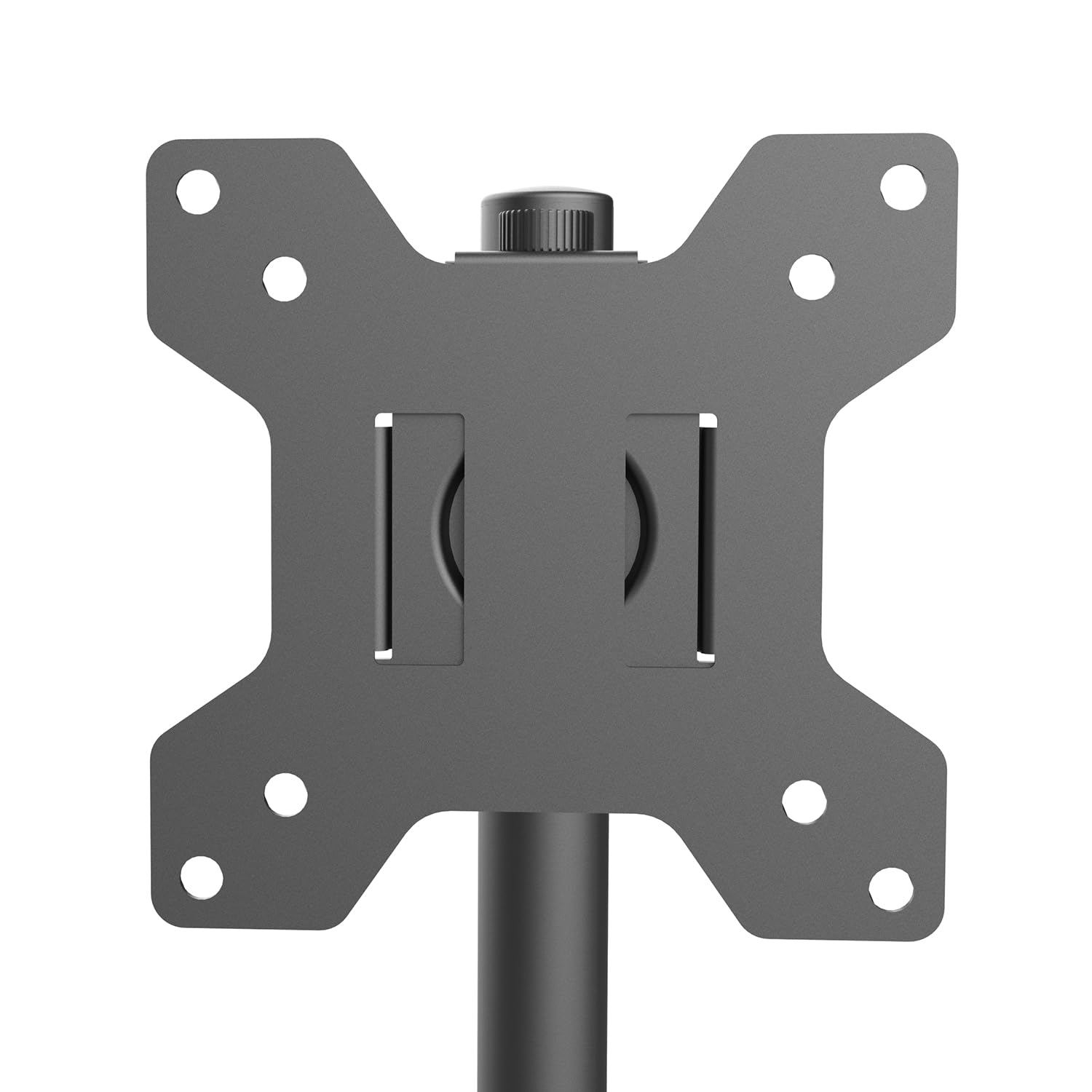 Maclean Supporto da scrivania per Monitor, TV max VESA 100x100, Rotazione 360°, Inlinazione, per Diagonale 13-27", 8kg, MC-987
