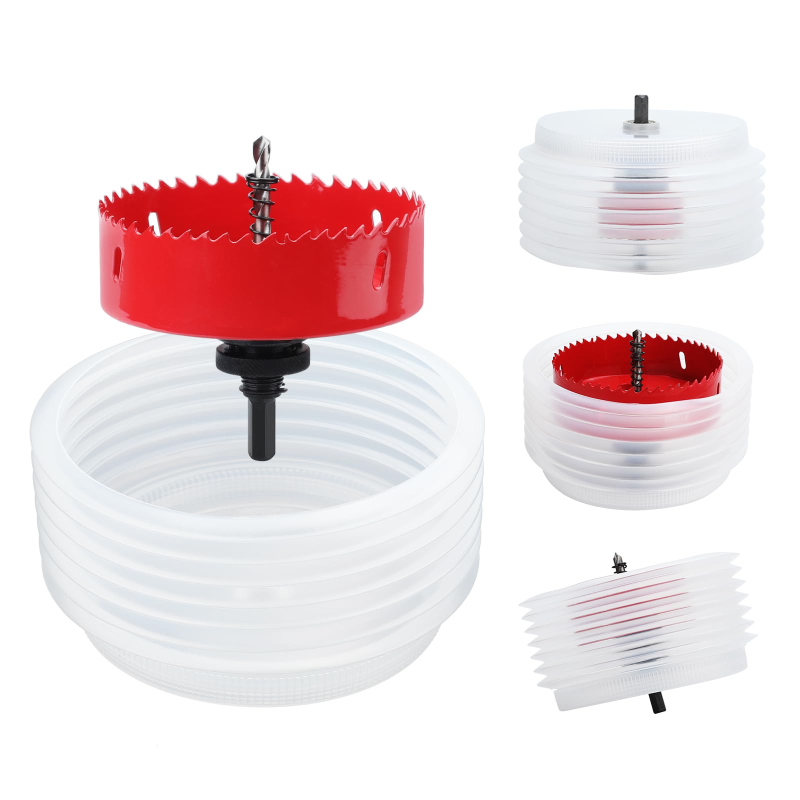 hsawbit 178mm Hole Saw Hole Cutter with Dust Collector
