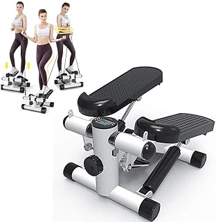 SCIAZA Stepper,Stepper Exercise Machine Step Mini, Stepper Aerobic Motor Stepper & Sidestepper with Power Ropes for Home Fitness Swing Beginners,1 PCS (1 Pcs) Efficency