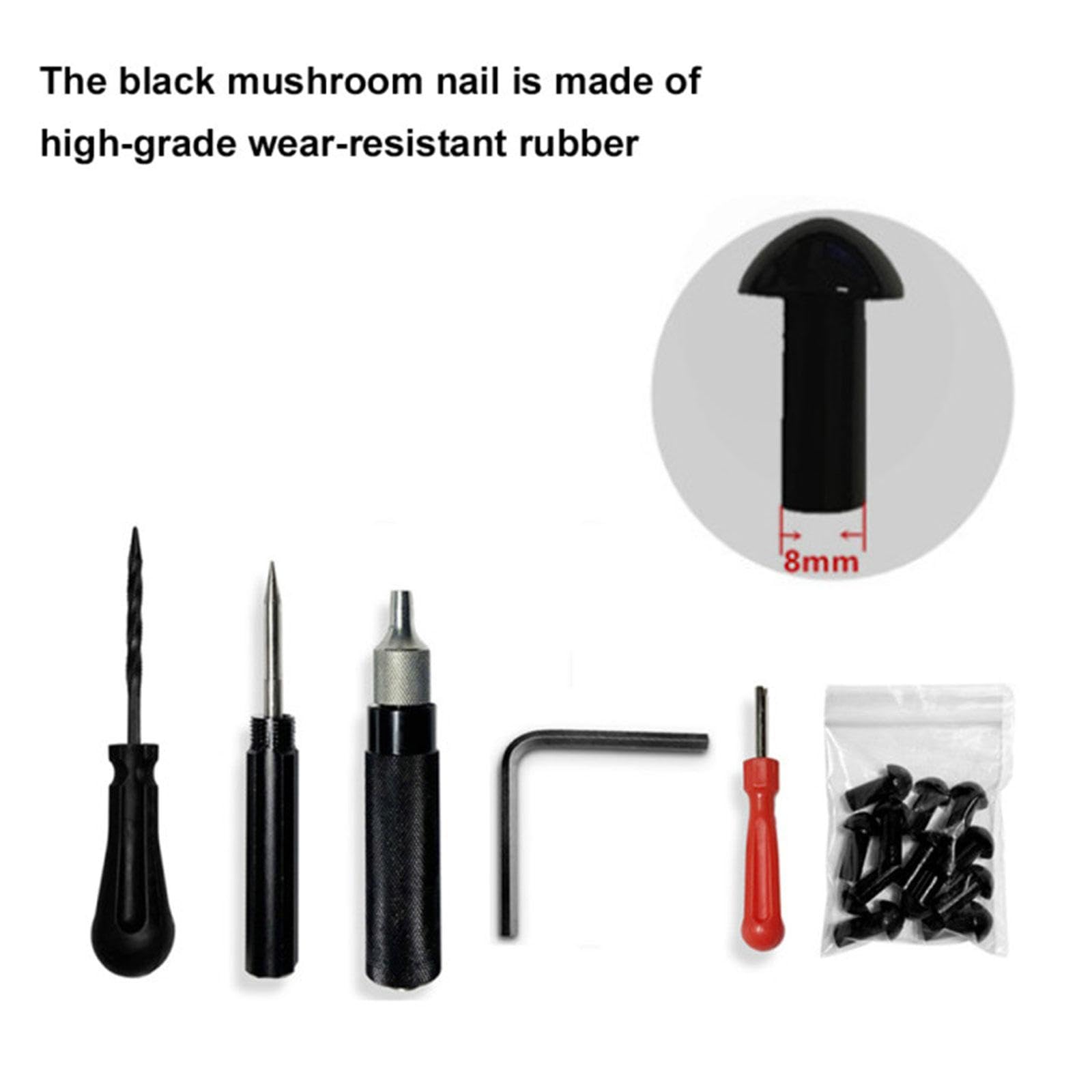 Kit de Reparación de Neumáticos de Fácil Manejo, Accesorios Prácticos de Calidad Y Herramienta para Reparar Neumáticos.