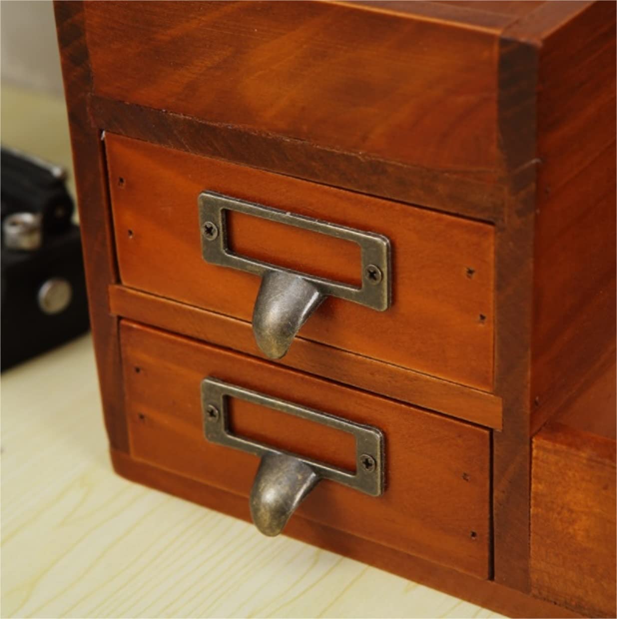 Przechowywania Kosmetyków Organizer na Kosmetyki Drewniane Pudełko Do Przechowywania Kosmetyków Z Szufladą Dress Table Organizer Do Pielęgnacji Skóry Organizer do Makijażu Stojak na Kosmetyki