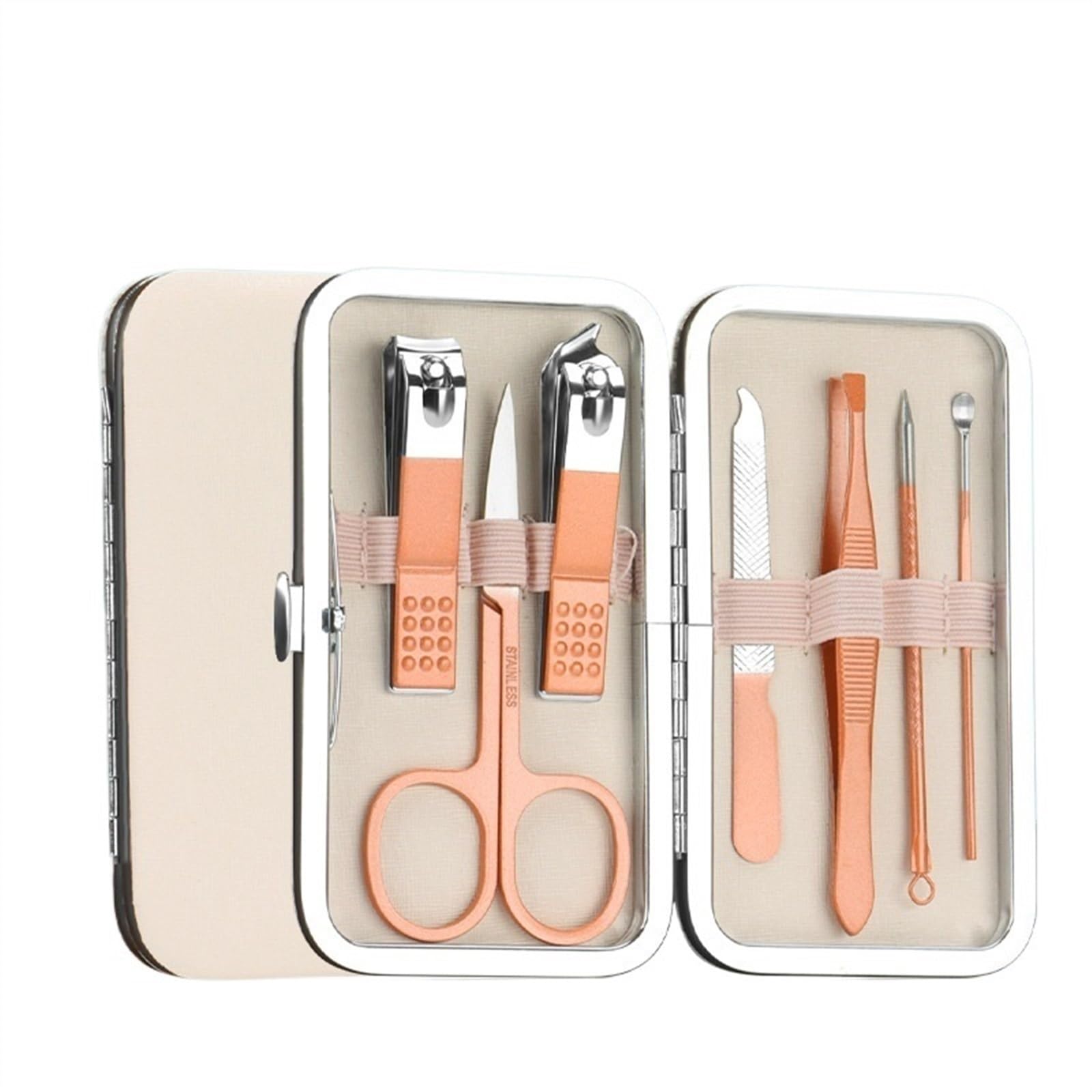 Amazon.co.jp: 爪切りセット ポータブル 7点セット ステンレススチール