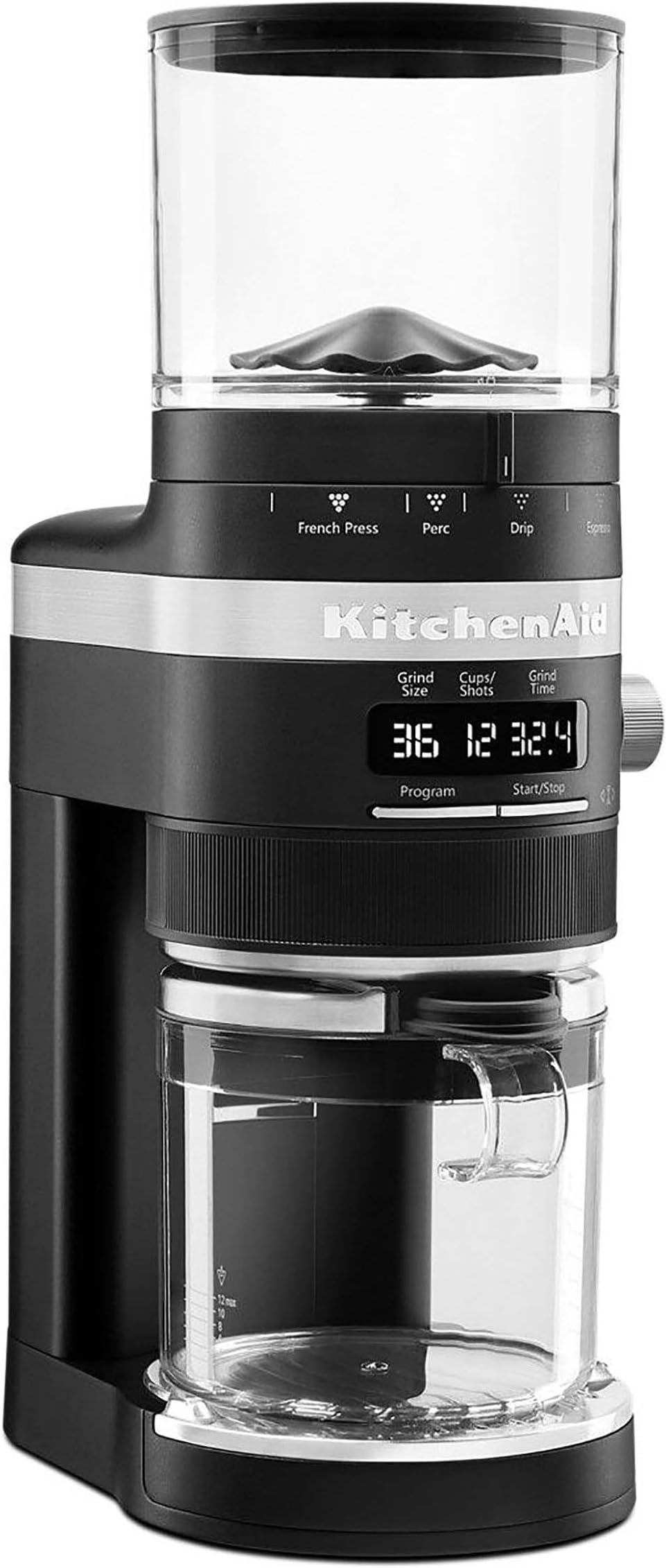 KitchenAid BCG211OB Blade Coffee and Spice Grinder Combo Pack Onyx