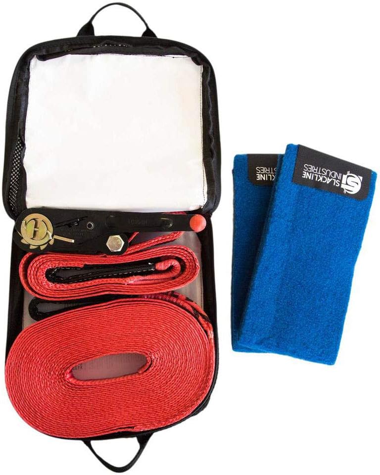 Slackline Industries Baseline Slackline Complete Kit With Tree Protection