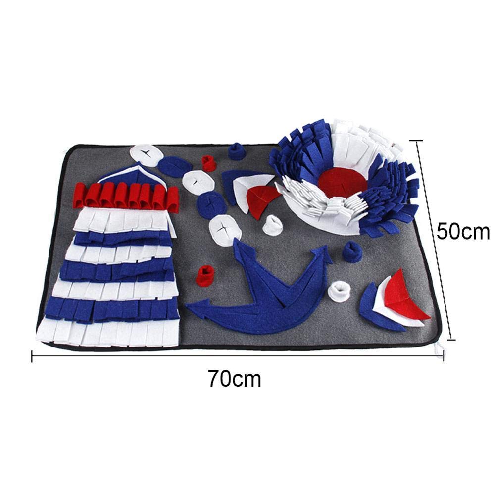 Trainingspads Für Hunde Pet Training Schnüffelmatte Hund Fütterungsmatte Waschbar Hund Katze Geruch Trainingspad Welpe Katze ReleaseStress Blanket 1St