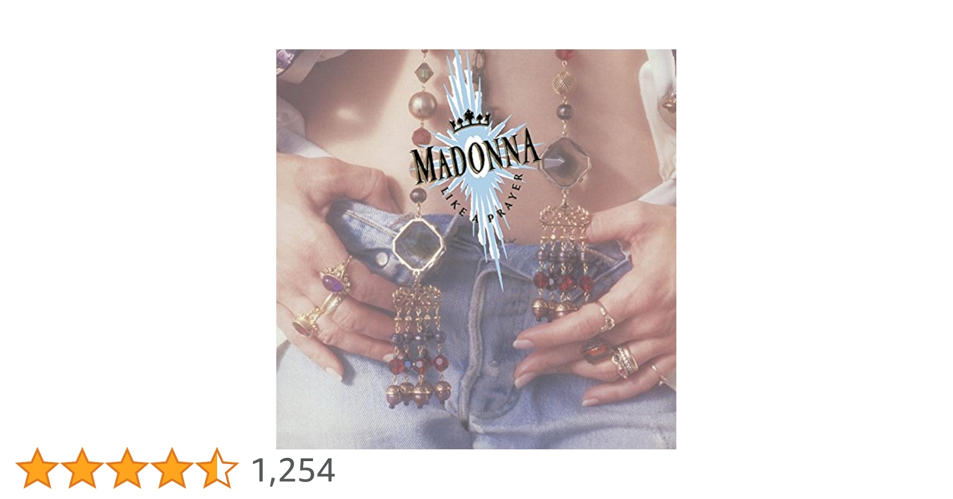 ライク・ア・プレイヤー Madonna = マドンナ – Like A Prayer = ライク・ア・プレイヤー