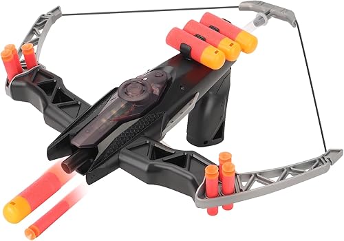 BananMelonBM Juego de arco y flecha para niños, con 18 balas de espuma, juguetes de juego de disparos de arco, para interiores y exteriores para