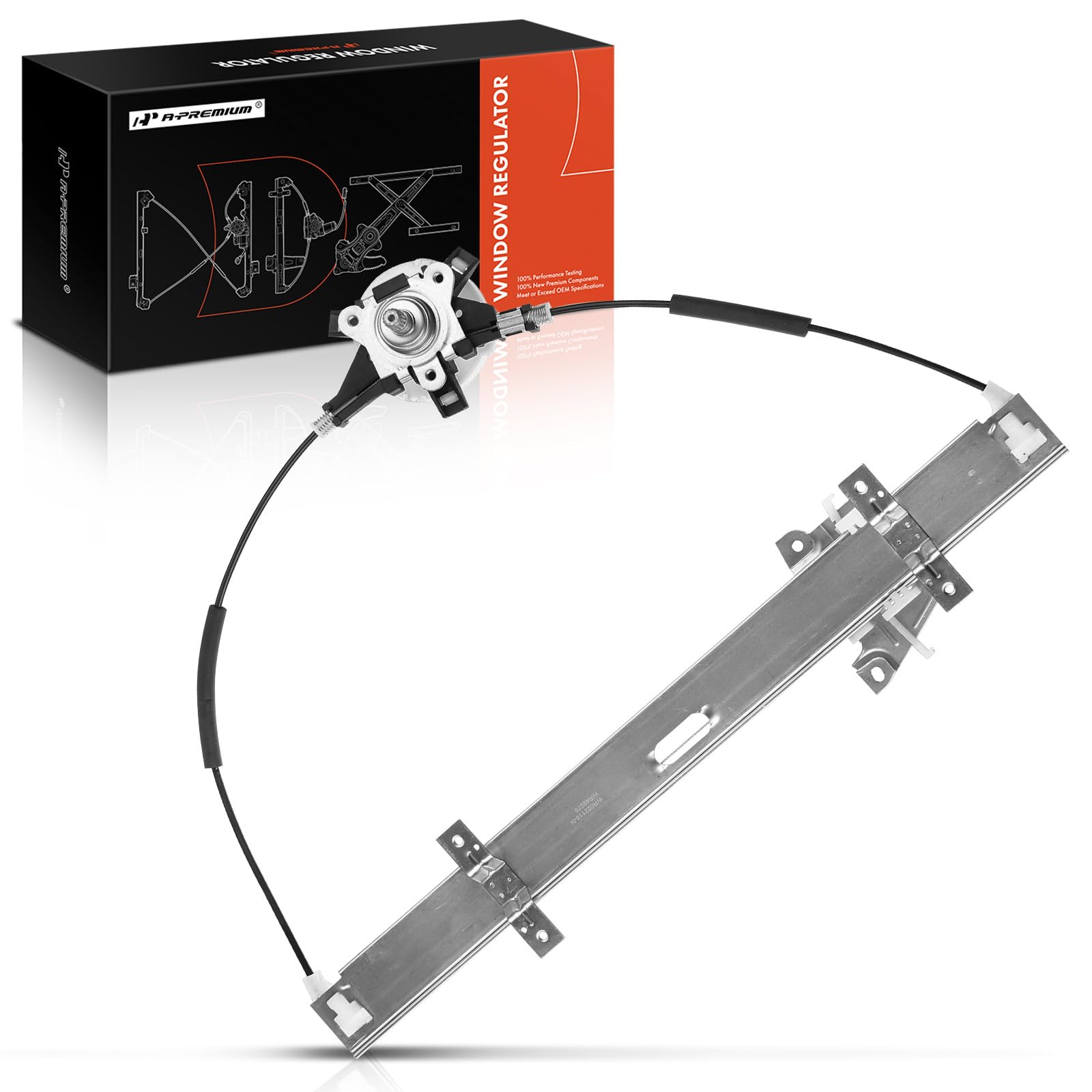 A-Premium Manual Window Regulator Without Motor Compatible with Chevrolet Tracker 1999-2004 Front Left Driver Side