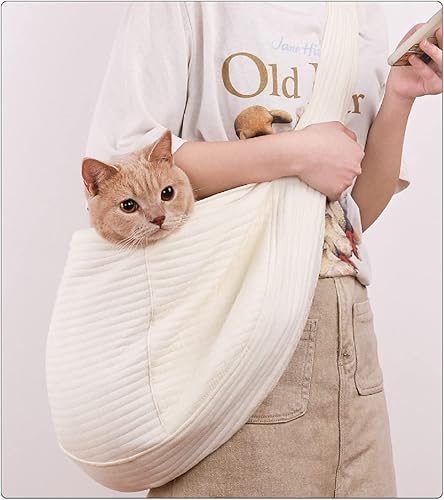 Bolsa para gatos, bolsa portátil para mascotasperros, bolso mensajero para gatoperro, bolso de gato de un hombro, bolso de lona para perros disponible en Yaxa Peru