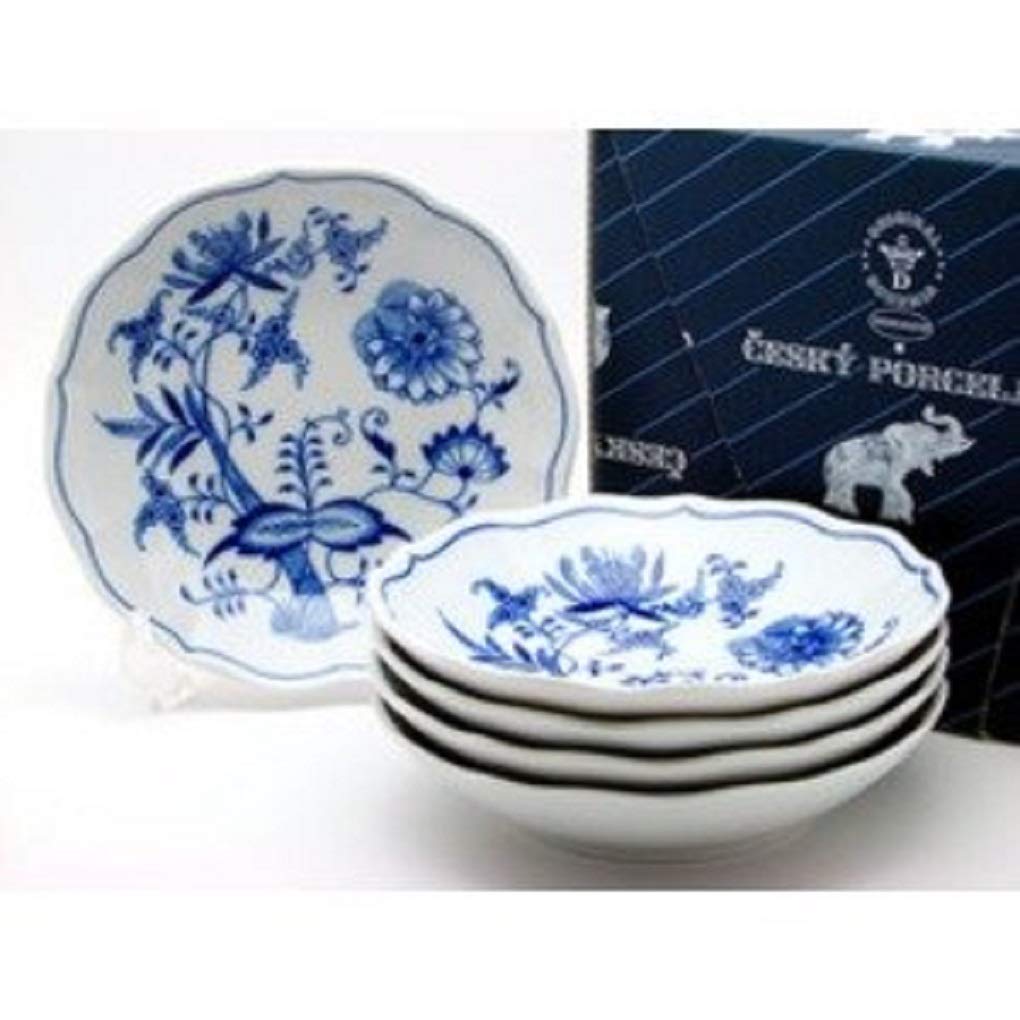 新品未使用】カールスバード ブルーオニオン 小皿 11cm 10枚セット