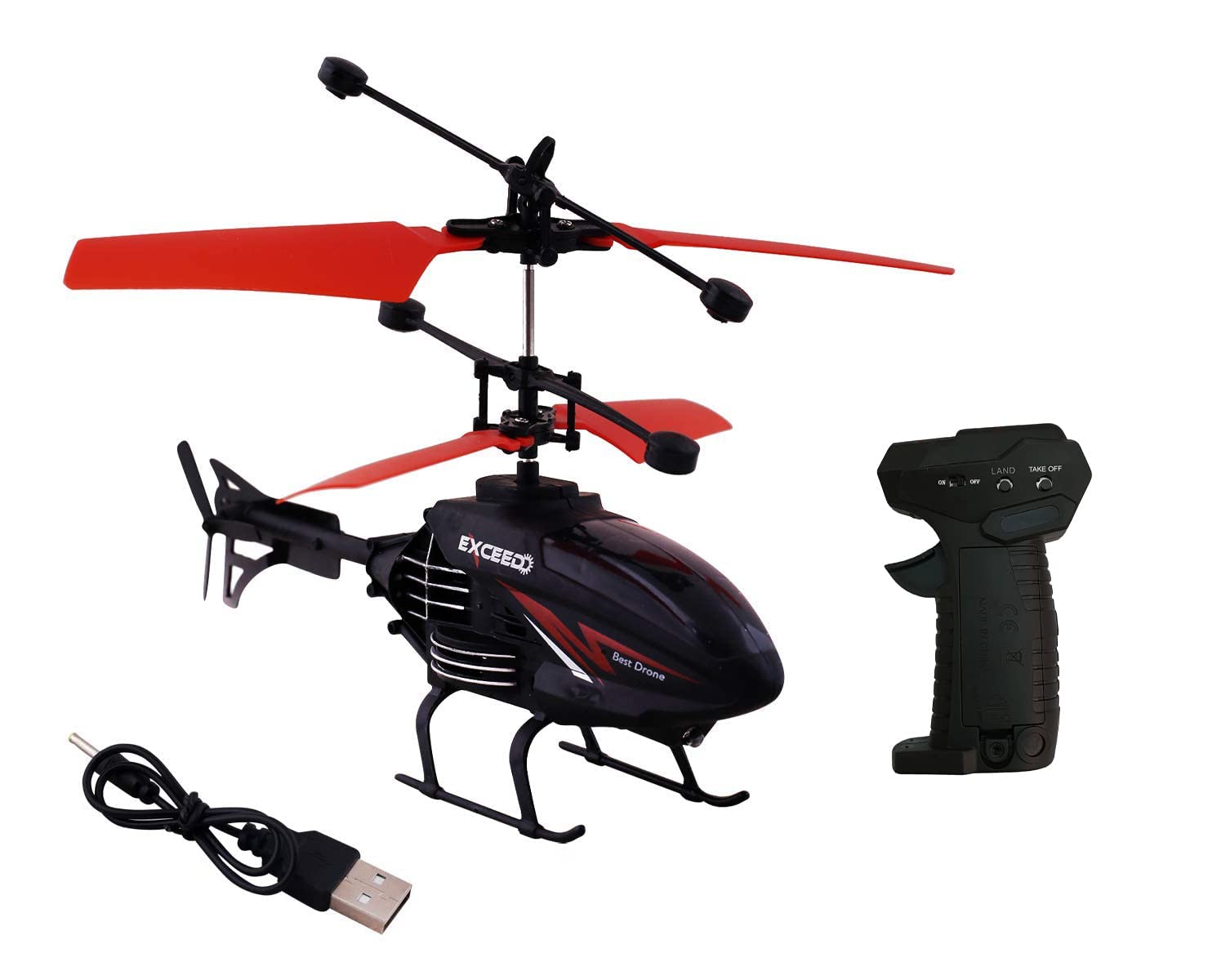 Magicwand® Induction Type 2-in-1 Black Flying INDOOR Helicopter with Hand Gesture Remote for Kids【Black】【Pack of 1】 (B07F78QRK8) Amazon Price History, Amazon Price Tracker