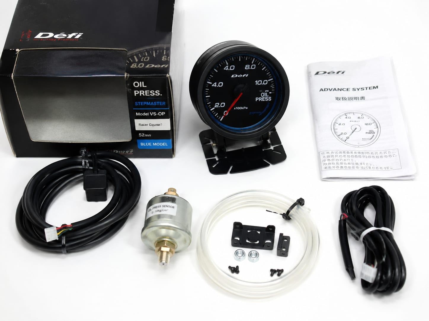 Small Defi Style 7 Colour Oil Pressure Meter Universal Racing Gague With LED Display for Cars Oil Defi Meter Auto Accessories.-picture-34