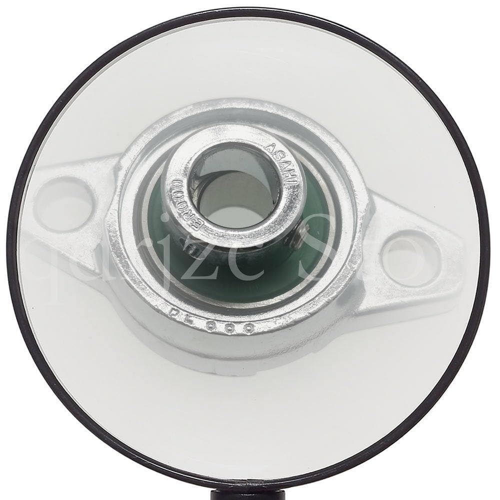 Stainless Steel Miniature Diamond Bearing housing Unit MUFL000 = MU000 + FL000 = UFL000SS